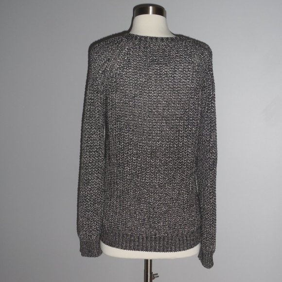 Maison Scotch Scotch & Soda Chunky Black Anchor Buttons Knit Nautical Sweater - Picture 8 of 12